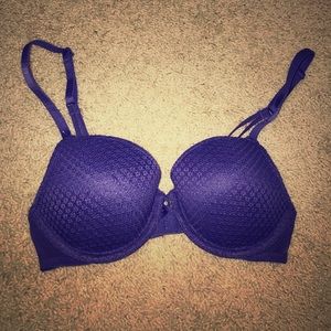 Purple bra